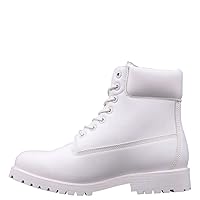 Lugz Men's Convoy Fleece Fashion Boot, White, 8.5 M US
