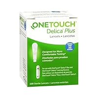 Delica Lancets, 100 count (Pack of 2)