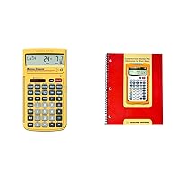 Calculated Industries Material Estimator Calculator (4019) + Construction Master Pro Workbook and Study Guide (2140)