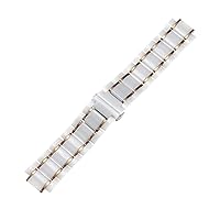 Ceramic Watchband For GUESS Watch Strap Light Plus Stainless Steel Bracelet 23 * 14mm Watchbands