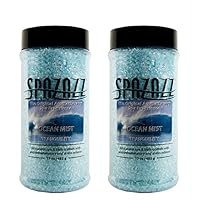 Spazazz Aromatherapy Spa and Bath Crystals 2PK Escape (Ocean Mist - 2pk)