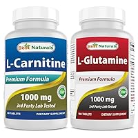 Best Naturals L-Carnitine 1000mg & L-Glutamine 1000mg