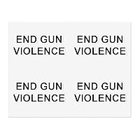 End Gun Violence Sticker Sheet (6x4)