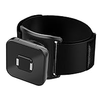 Removable Wristband Phone Holder Rotating Bracket for Phone Running Hiking Sports-Armband Cycling Gym Armband Cellphone Holder for Walking Desk Bedside Mount Cd Slot Video