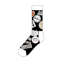 The Beatles Unisex Ankle Socks: Icons (UK Size 7.5 - 11.5), Black, One Size (C-1)
