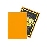 Dragon Shield Standard Size Sleeves – Matte Orange 100CT - Card Sleeves are Smooth & Tough - Compatible with Pokemon, Yugioh, & Magic The Gathering Card Sleeves – MTG, TCG, OCG