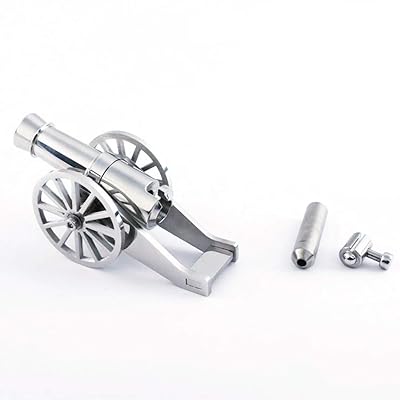  Napoleon Stainless Steel Mini Cannon, Military Model