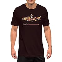Trout Graphic Tees for Men | Premium Short Sleeve Fish Graphic T-Shirt