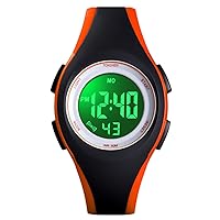 Childrens Sport Watch for Boy Waterproof LED Electronic Backlight Alarm Stopwatch Outdoor Digital Watches