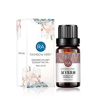 Myrrh Essential Oil 10ml (0.33oz) - 100% Pure Grade for Aroma Diffuser, Massage, Skin Care