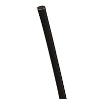 Eco-Products Compostable Plastic Cocktail Straws, Case of 20000, Black Disposable Plant Based PLA Plastic, 5.75