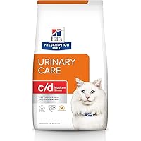 Science Diet c/d Multicare Stress Urinary Care with Chicken Dry Cat Food 17.6 lb