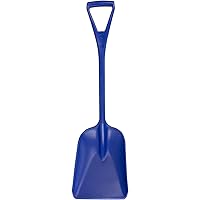 SPARTA 41076EC14 Plastic Sanitary Shovel, Food Safe Plastic Shovel For Commerical Kitchens, 11 Inches, Blue, (Pack of 3)