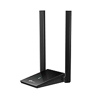 TP-Link WiFi 6 USB Adapter for Desktop PC - (Archer TX20U Plus) AX1800 Wireless Network Adapter with 2.4GHz, 5GHz, High Gain Dual Band 5dBi Antenna, WPA3, Supports Windows 11/10