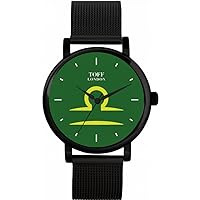 Green Libra Watch Ladies 38mm Case 3atm Water Resistant Custom Designed Quartz Movement Luxury Fashionable