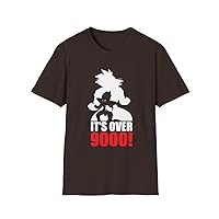 It’s Over 9000! Cosplay Inspiration Tee Epic Power Levels Anime Fanatics Unisex Heavy Cotton T-Shirt