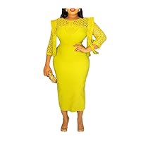 African Party Dresses for Women Bodycon Lace Wedding Gowns Turkey Muslim Maxi Dress