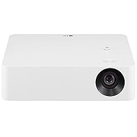 LG PF610P 120” Full HD (1920 x 1080) LED Portable Smart Home Theater CineBeam Projector, 1000 ANSI lumen, Disney+, YouTube, Apple TV and Wireless Mirroring with MiraCast