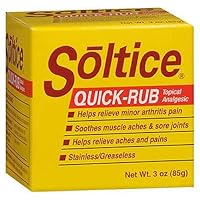 Soltice Soltice Quick Rub Topical Analgesic - 3 oz (Pack of 3)