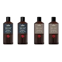 Rich-Lathering Palo Santo (Reserve Collection) Body Wash, Notes of Bright Cardamom & Rich-Lathering Vintage Suede Body Wash