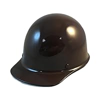 Custom MSA Skullgard Cap Style Jumbo Size Large Shell Hard Hat with Ratchet Suspension and Tote