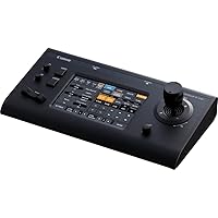 Canon RC-IP100 Remote PTZ Camera Controller - 7” Touch Screen, Control & Zoom Lever, 4 Customizable Buttons, 100 Presets - Control Up to 100 Canon Cameras (99 LAN IP + 1 Serial)
