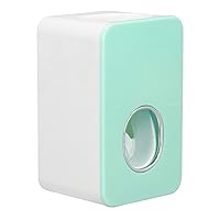Pssopp Wall Mounted Toothpaste Dispenser Automatic Toothpaste Squeezer, Safe and Toothpaste Dispenser Easy Installation for Bathroom Home Use (Green)