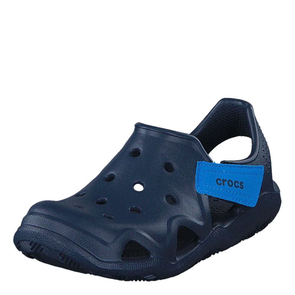Crocs Kids' Swiftwater Wave Sandal | Water Shoes for Boys and Girls