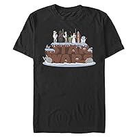 STAR WARS Big & Tall Birthday Cake Men's Tops Short Sleeve Tee Shirt