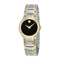 Movado Collection Black Dial Ladies Watch 0606897