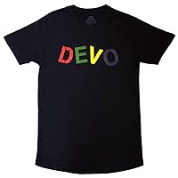 Rock Off officially licensed products Devo Band Logo T Shirt