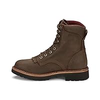 Justin Men's Rivot Lace-Up Work Boot Soft Toe - Ow440