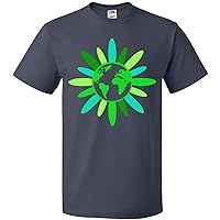 inktastic Earth Day Green Abstract Flower T-Shirt