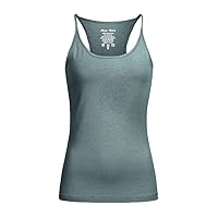 SHEEP RUN Merino Wool Camisole Racerback Tank Top Yoga Shirt Breathable Light-Weight Shirt
