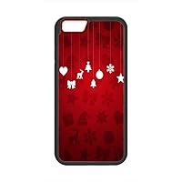 Phone Cases iPhone 6s Speck Floral, TPU, Pattern, Compatible with iPhone 6/6S, Black, Christmas Snowman