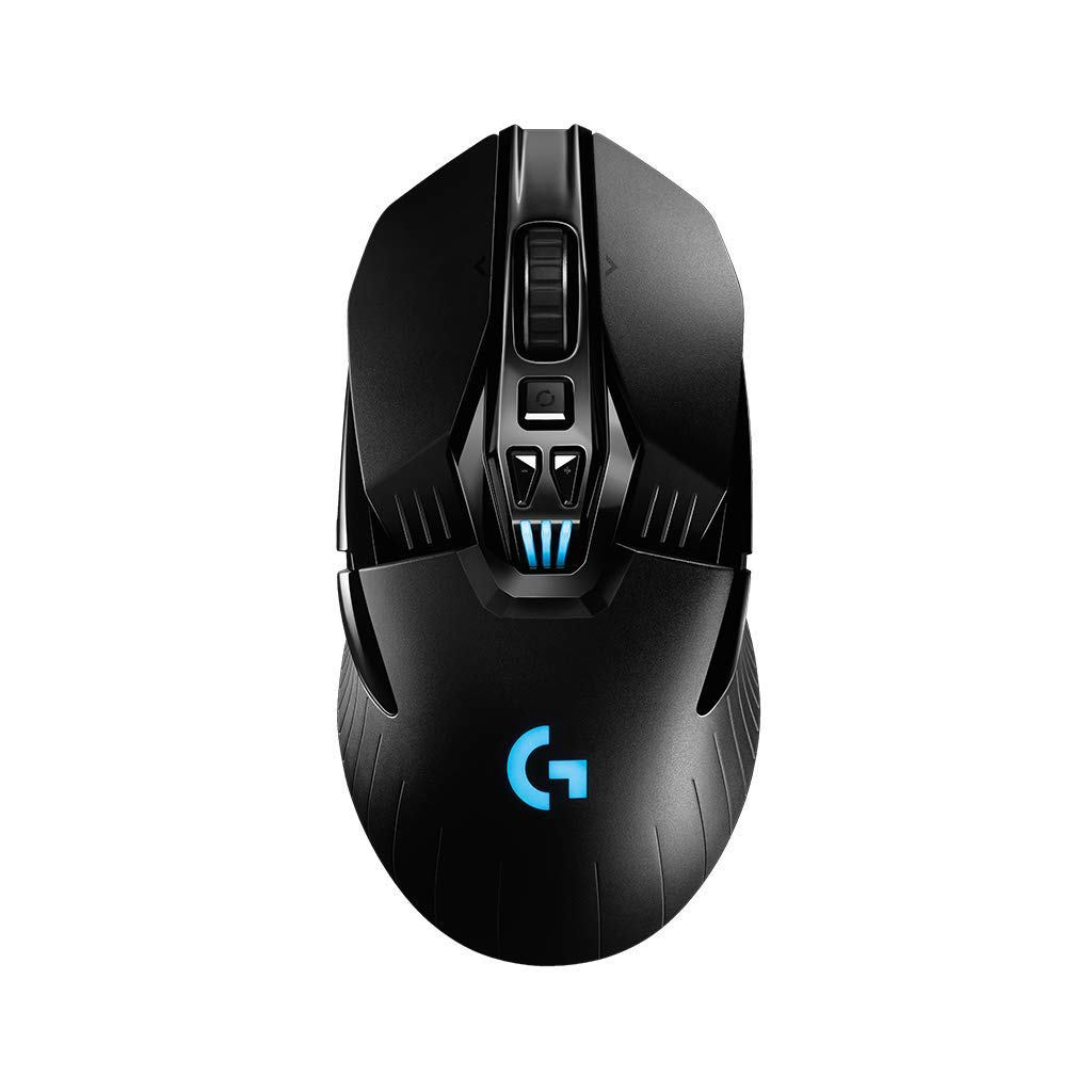 Logitech G903 LIGHTSPEED Wireless Gaming Mouse, 12,000 DPI, RGB, Lightweight, 7 to 11 Programmable Buttons, Long Battery Life, Compatible with PC / Mac - Black (Renewed)