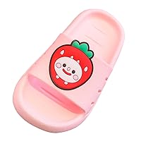 Slides with Sayings Children Home Wear Outdoor Bathroom Anti Soft Bottom Boys And Girls Children Girls Slippers Size 2