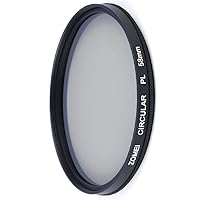 Zomei 58mm CIR-PL Circular Polarizing CPL Filter for Canon Nikon Sony Pentax Fujifilm Olympus DSLR Camera Lens