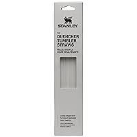 Stanley Reusable Quencher Straws - 4-Pack of BPA-Free, Reusable Straws for Clean Drinking - Perfect 30oz Tumblers