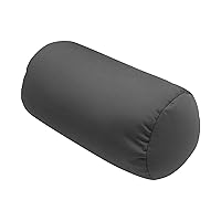 Comfortable Roll Pillow Round Cylinder Microbead Neck Back Support Roll Pillow Tube Pillow Cushie Pillows 12 X 7 Inch