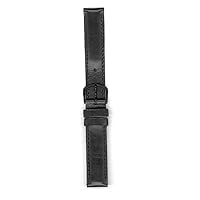 Swiss Army Genuine Brand 18mm Black Leather Strap