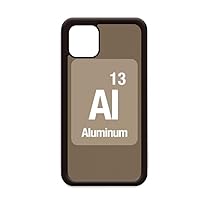 Al Aluminum Chemical Element Chem for iPhone 12 Pro Max Cover for Apple Mini Mobile Case Shell