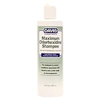 Davis Maximum Chlorhexidine Pet Shampoo, 12 oz