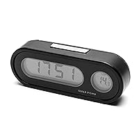 Car Temperature Clock Auto Dashboard Digital Clocks with Blacklight & LCD Screen Temperature Gauge -20-50℃ Car Temperature Clock