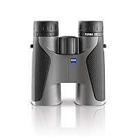 ZEISS Terra ED Binoculars 8x42 Waterproof, and Fast Focusing with Coated Glass for Optimal Clarity in All Weather Conditions for Bird Watching, Hunting, Sightseeing, Grey