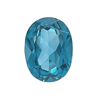 Lab Grown London Blue Topaz Spinel - Oval Cut - AAA - Finest German Cut Gemstones from 8x6mm - 10x8mm