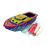 Boat Candle Collectable Tin Toy Powered Ship Tin Vehicle Toy for Physics Gadget Student Learning Science Gadget