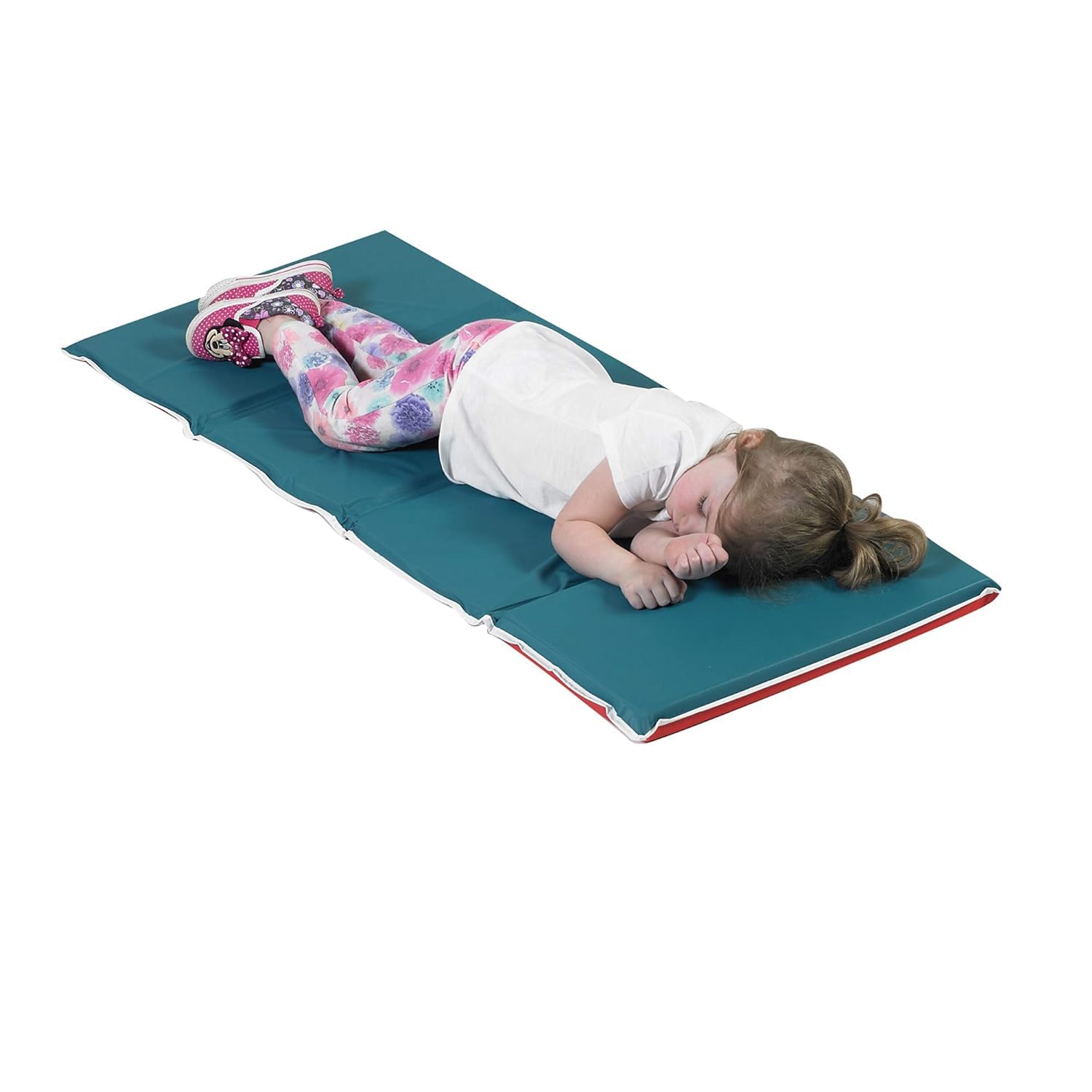 Children's Factory Nap Mats for Toddlers, Folding Nap Mat for Daycare & Preschool, 10-Pack