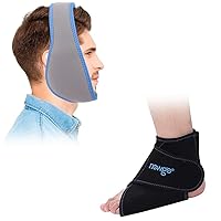 NEWGO Bundle of Jaw Ice Pack and Ankle Ice Wrap