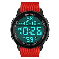 Watches Men's Digital Watches Quartz Watch Men's Watch Quartz Watch Sports Watch Outdoor Watch for Men Fashion Military Watches Luxury Waterproof LED Watch Digital Military Sports Watch